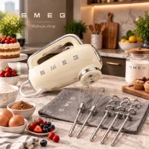 خرید همزن دستی اسمگ smeg مدلHMF01 کرم